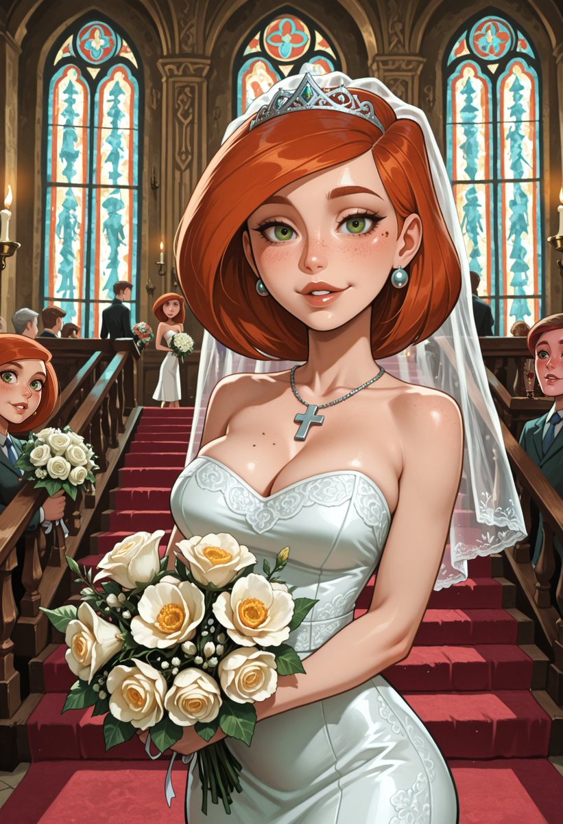 Thediana_rosi's tweet photo. Bride Kim possible SFW https://t.co/5GxlFoy6sl