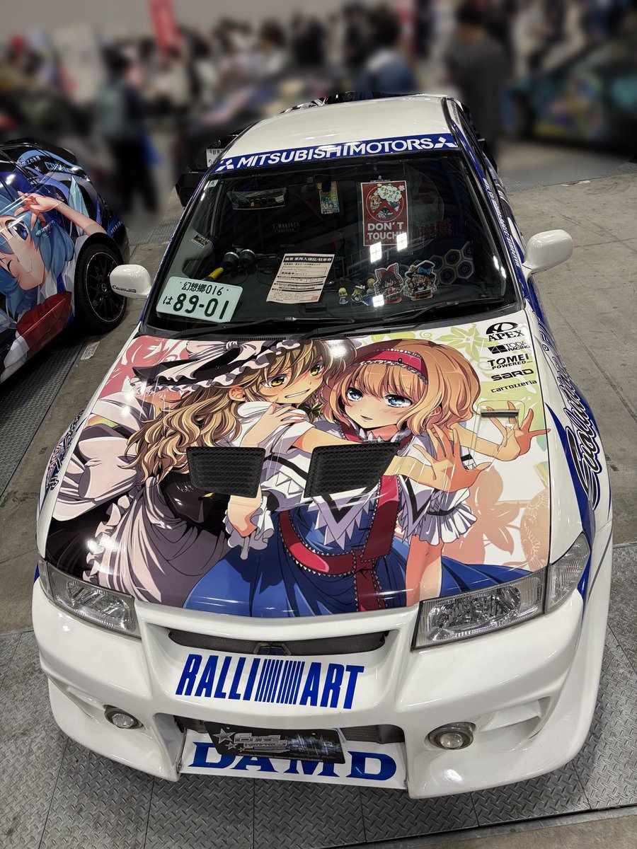 マリアリな痛車展示されてました
#例大祭２３