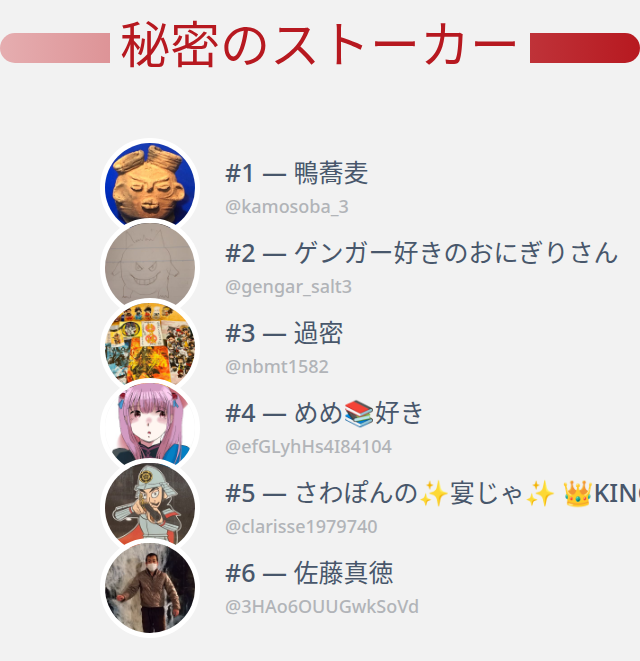 ebrさま＊確認ページです 私のTwitterプロフィールページに誰がアクセスしたかちょうど今分かり