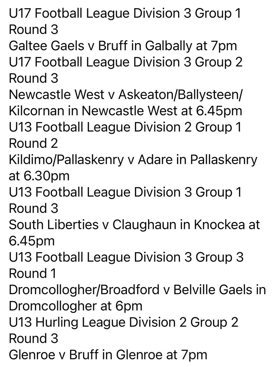 Limerick GAA tweet media