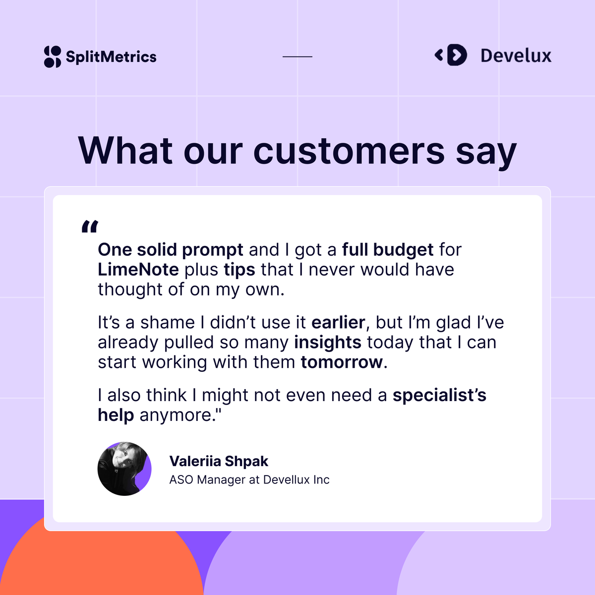 SplitMetrics tweet media
