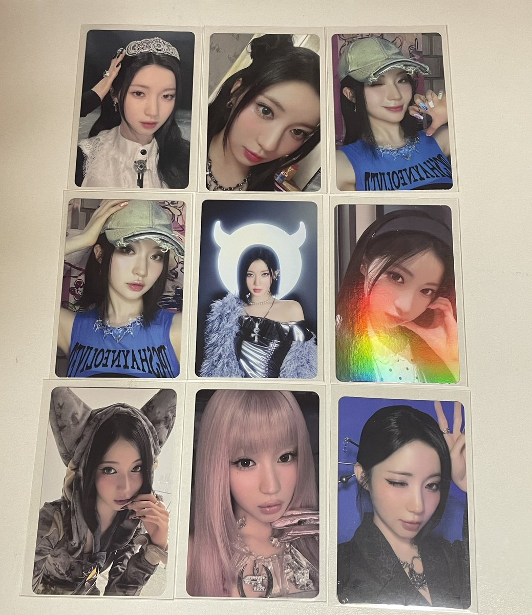 BABYMONSTER トレカ交換 譲→パリタ、アサ、アヒョン、ローラ、チキタ