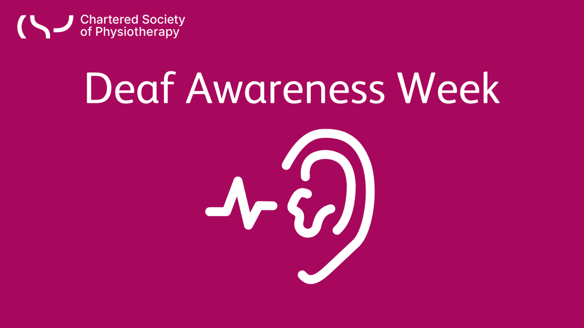 Chartered Society of Physiotherapy (CSP) tweet media