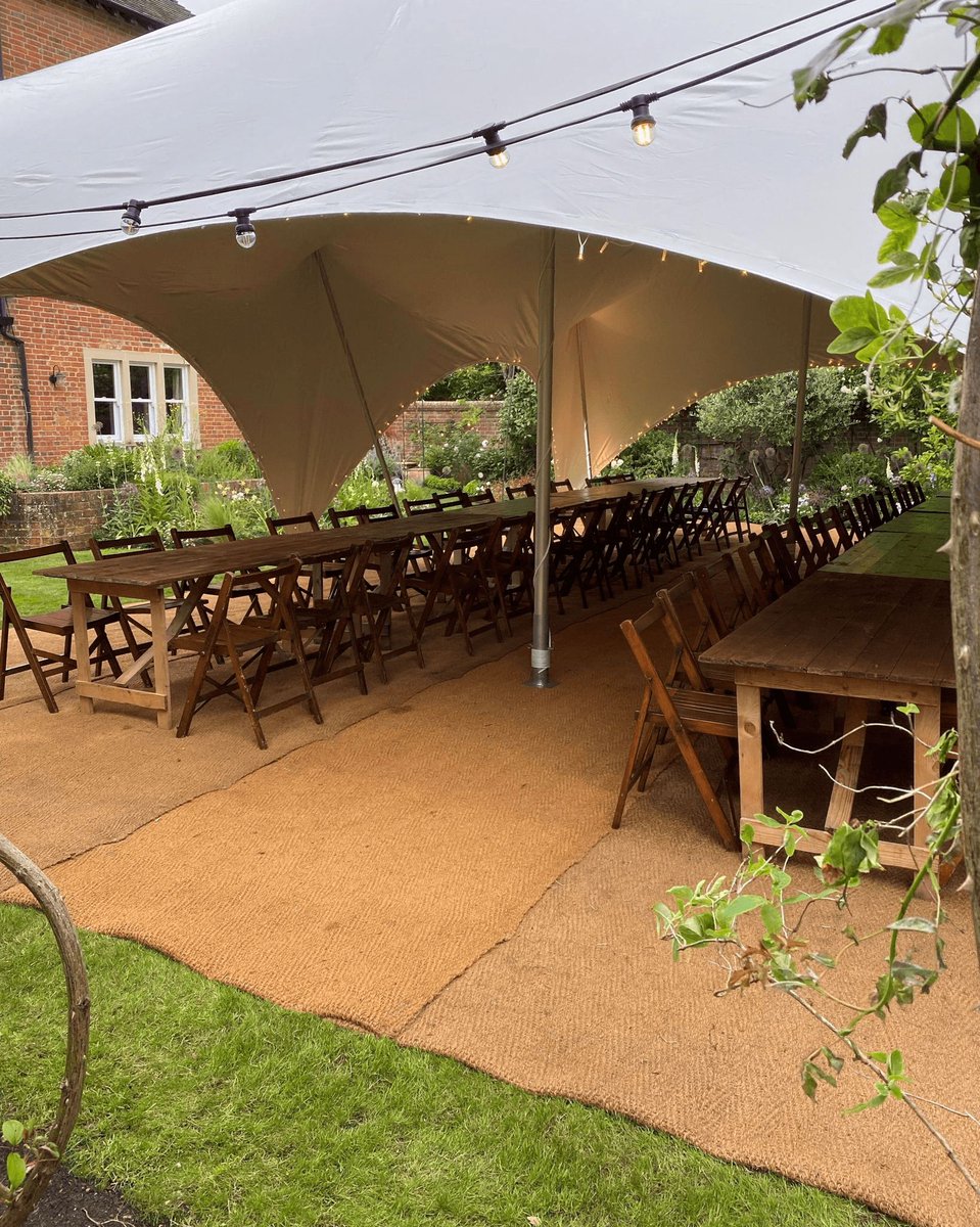 oxfordtentco's tweet image. ☀️ Garden party season 2026 is filling fast ☀️

If you’re planning a summer celebration, now’s the time to secure your date before availability runs out.

Marquees, furniture, flooring &amp;amp; more — all sorted.

📩 Book early to avoid disappointment.

#GardenParty #oxford #oxfordshire