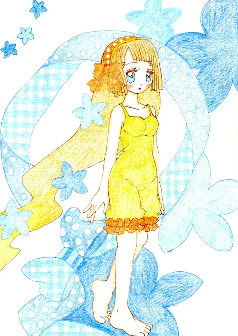 再掲です。 #過去絵 #イラスト