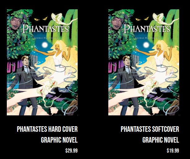 cavepublishing's tweet photo. Phantastes is now for sale on Cave's website! Claim your hard cover or softcover copy today! https://t.co/iAILkyLxjH