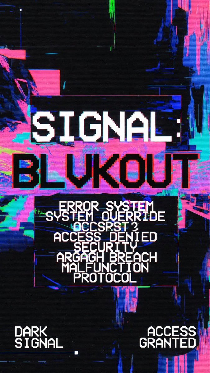 BLVKOUT_NZ's tweet image. #signal #blackout