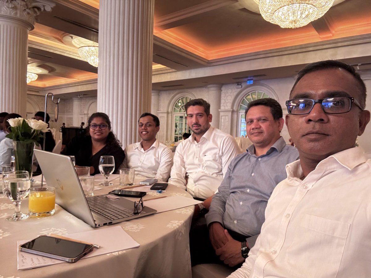 Pigottchapman's tweet photo. Grateful for the opportunity to take part in SLFA Quest 2026 – The Financial Market Quiz, held on 30th April 2026 at The Kingsbury Hotel.

#SLFAQuest2026 #SLFA #SriLankForexAssociation #PigottChapman #FinancialMarkets #LearningExperience #Networking #InterbankBrokers https://t.co/QUQz6L6KMm