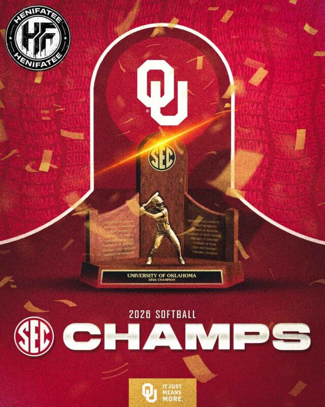 henifatee's tweet photo. Dominance defined! 🥎 The Oklahoma Sooners are back-to-back SEC Regular Season Champions. Check out the full breakdown of their historic 2026 run:

🔗 https://t.co/7u5rzPRq3h

#BoomerSooner #NCAASoftball #SEC #OklahomaSooners https://t.co/JCGCLaY5VW