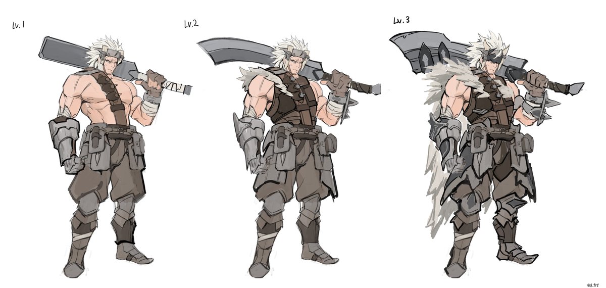 y_frt's tweet photo. Concept study - Hunter 🗡️!! https://t.co/QXVeyIVzD0