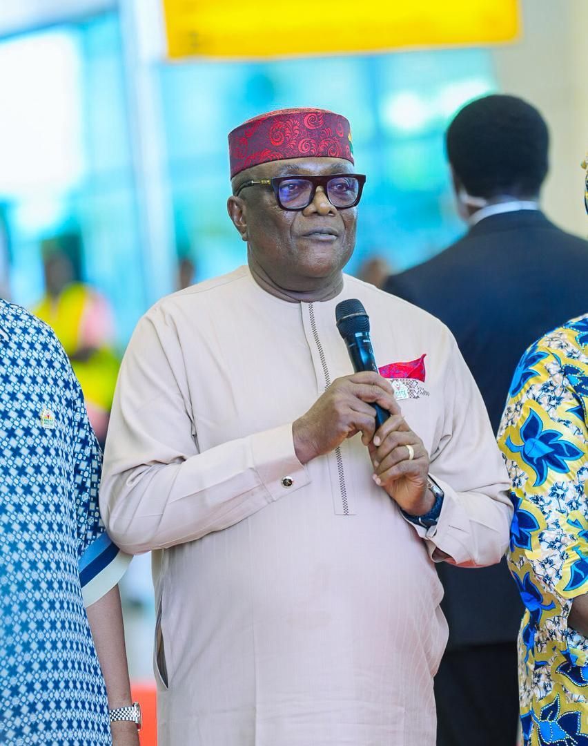IniAKPANN's tweet photo. GOV ENO HIGHLIGHTS GAINS OF A'IBOM AIRPORT INT'L OPERATIONS, CREATES AVIATION MINISTRY 

Akwa Ibom State Governor, Pastor Umo Eno, has said the attainment of international status by the Victor Attah International Airport, VAIA, will not only benefit Akwa Ibom State, but Nigeria and the Gulf of Guinea region.

In a world pess briefing upon his return from the maiden international flight to the airport from Accra, Ghana, the Governor said the feat will help to stimulate other sectors of the economy.

"We cannot succeed in tourism if we don't have a functional airport whether internationally or https://t.co/xSD8VTf905, we have gone international, and through Akwa Ibom, we can travel to other countries in the sub region without having to go out of Nigeria to overfly Nigeria to get to countries in the sub-region as obtained before. That is one of the things the international flight has stopped immediately.

"Akwa Ibom will become another Kigali, with the international conference centre that is the best in the country yet; people will begin to have international conferences in Uyo," he added.

He expressed hope that the benefit for the Gulf of Guinea will be enormous, adding that the State was also planing to add the Cargo Terminal, a trading route, that will also enhance the capacity.

Governor Eno announced the creation of a Ministry of Aviation and Airport Development, and also appointed the Managing Director of the Ibom Airport Development Company Limited, Engr Uwem Ekanem to oversee the affairs of the ministry, pending the appointment of a substantive Commissioner.

He appreciated President Bola Ahmed Tinubu for granting approval for the airport’s designation as an international facility, and also commended the Minister of Aviation and Aerospace Development, Festus Keyamo, SAN, for his dedication and strategic support, particularly in coordinating aviation stakeholders and ensuring regulatory compliance leading to the successful take-off of international operations.

Tracing the evolution of the airport, Governor Eno paid glowing tribute to past leaders,  Obong Victor Attah, Senator Godswill Akpabio and Mr Udom Emmanuel for their respective contributions to the current status of the airport.

He described leadership as a relay race, with successive administrations building on each other’s efforts to achieve the milestone.

The Governor further announced that Ibom Air is set to expand its fleet to ten aircraft with the expected arrival of an additional Airbus in June, and reaffirmed the state's commitment to training indigenous pilots, engineers, and personnel to meet the airport's specific demands.

He said so far, the State has sponsored the training of 20 pilots in Paris,  including the co-pilot who manned the return flight from Accra,  20 engineers currently working in the airport, with another 10 cadet pilots in training in Ethiopia, as well as three pilots and one engineer in the Aviation school in Zaria.

The Governor said beyond pilots and engineers, the State was going to train others in airport handling, facility management for cleaning of the airport, and general maintenance.

Governor Eno revealed that no fewer than ten critical projects are being constructed and completed within the aviation ecosystem, including a second runway, apron expansion, aviation village, perimeter fencing, hospital, and modern security surveillance systems.

He clarified that the maiden international flight was not merely ceremonial but a validation and activation of the airport’s international certification, adding that scheduled international operations will commence after completion of necessary regulatory procedures.

For sustainability of Ibom Air, Governor Eno said the State was planning on diversification, adding that in the nearest possible future, Ibom Air will be listed in the Stock Exchange Market for privatisation.

He noted that in few years, when all the dots are connected, with the international conference center, ARISE Palm Resort, the Mary Slessor House, the Lord Lugard Amalgamation House, the Bridge of no return, the International Market and others comes alive, the State will be fully ready to receive the world.

Governor Eno expressed appreciation to stakeholders in the executive, legislative, and judicial branches of government, as well as the broader aviation community, noting that the milestone represents a shared accomplishment and a significant turning point in the state’s history.