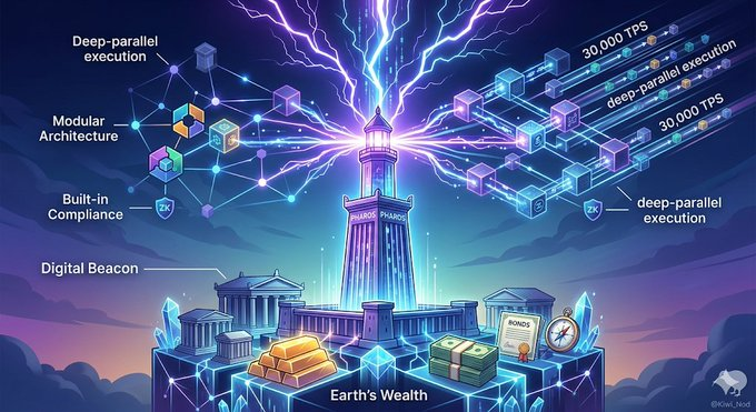 geoman7744's tweet photo. @Kiwi_Nod @pharos_network Hey,
@Kiwi_Nod
I'm Geoman
@Pharos_Network
Pharos is a digital beacon anchoring Earth’s wealth to lightning code. Thirty thousand pulses per second, weaving old finance into a modular, compliant future. https://t.co/7oin96K1QN