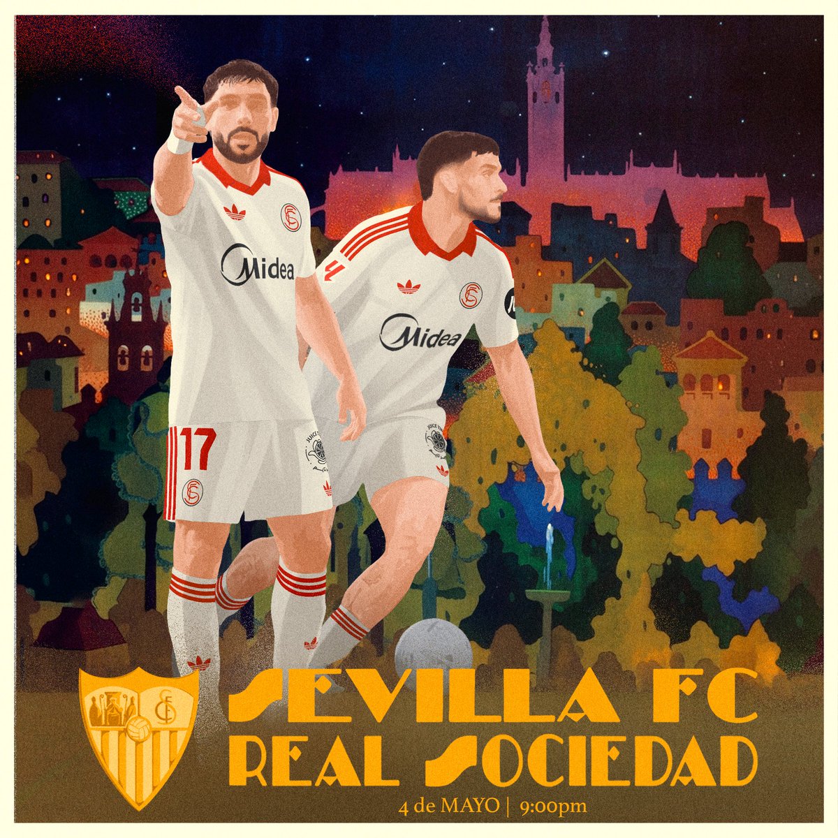 Peña Sevillista Andrés Palop tweet media