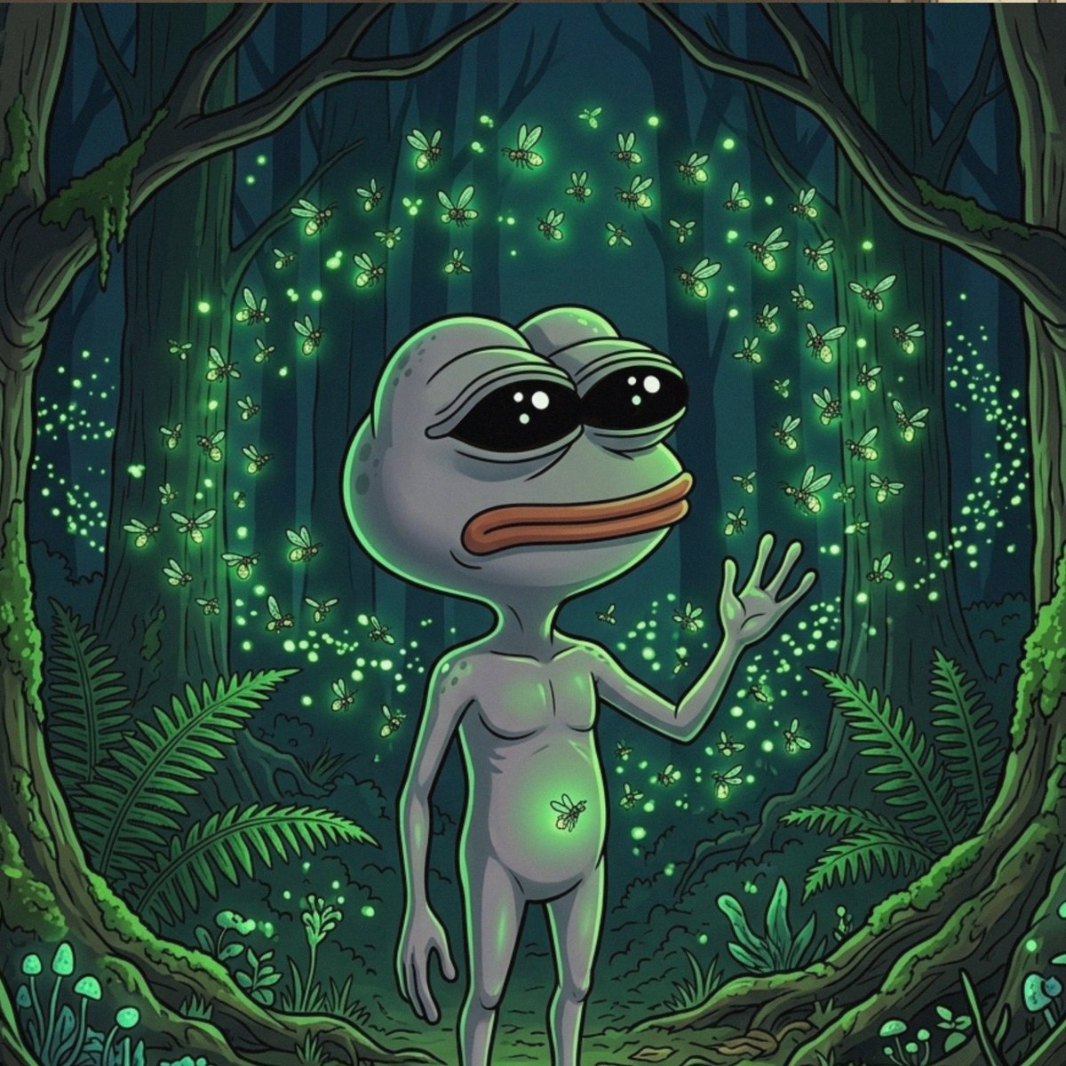 AlienPepeMeme's tweet photo. surround $ALIENPEPE with green https://t.co/mUeOsmaPmo