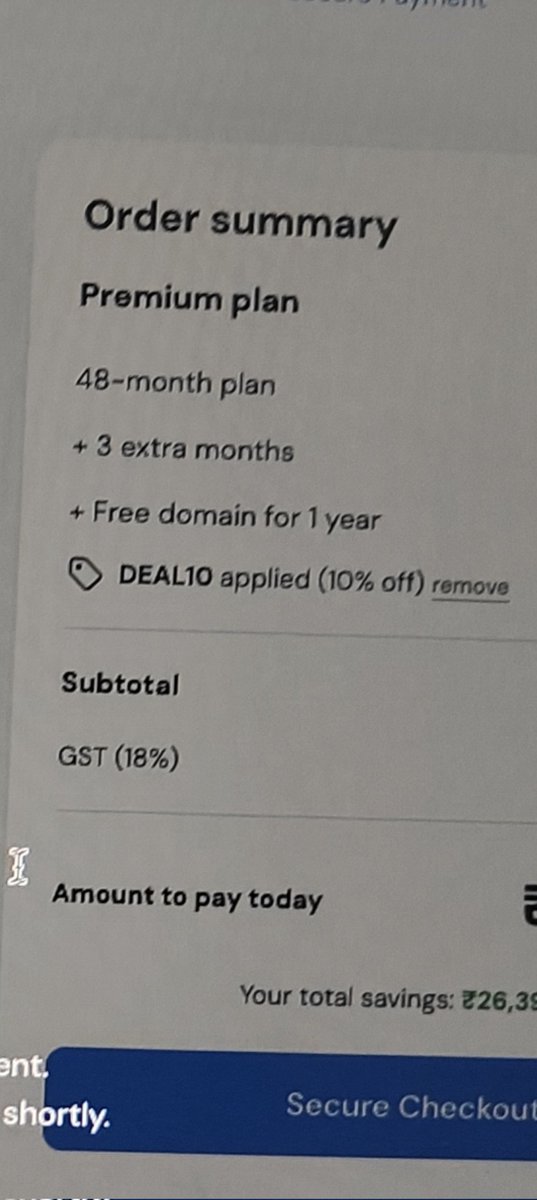 measajay's tweet image. Hello .@MilesWeb  dont do fraud with customers.
I bought web hosting for 48 months and paid for a  48 month web hosting plan. But after payment i got an invoice receipt of 36 months. This is serious fraud. Everyone should know.
#milesweb #webhosting #hosting