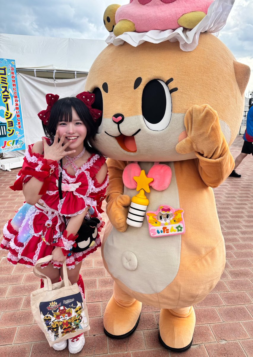 ちぃたんで出品させていただきます。 ちぃたんめり込んでくれたょꕀ☆ #JCIF2026