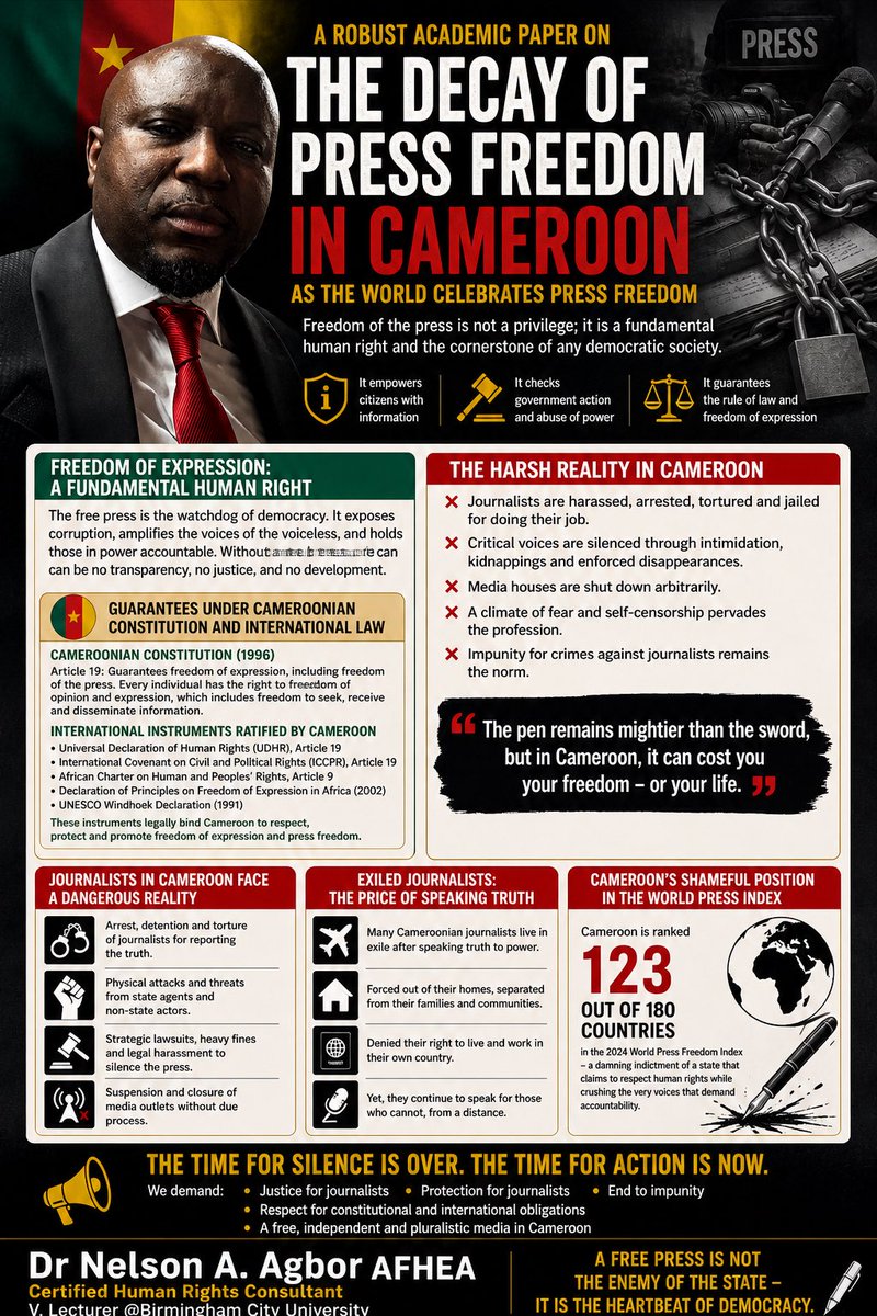 Dr Nelson A. Agbor tweet media