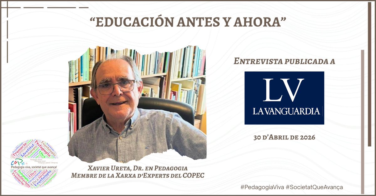 Col•legi Oficial de Pedagogia de Catalunya tweet media