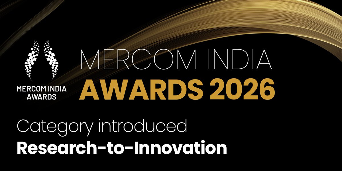 MercomIndia's tweet image. The #MercomAwards 2026 introduces Research-to-Innovation
For renewable energy technologies in India that have moved beyond research into working prototypes.

Deadline: May 7
Submit your nomination: mercomindia.com/awards/mercom-…

#CleanEnergy #EnergyInnovation #SolarIndia
