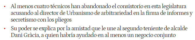 GuanyemBDN's tweet photo. Mentre Albiol es dedica a anar de festa en festa fora de #Badalona, esclaten notícies de corrupció sota el seu mandat. Des de Guanyem portem ja temps advertint que la seva mala gestió és deliberada i fa pudor.