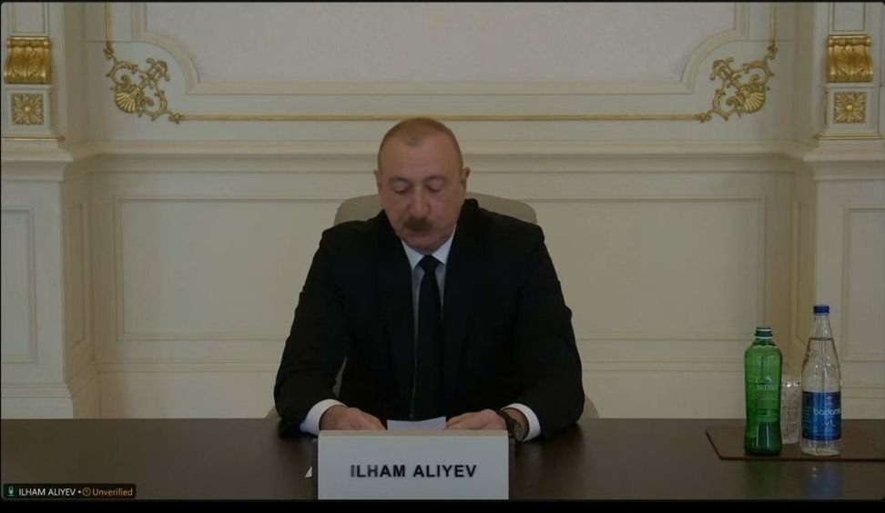 KarinaKarapety8's tweet image. #Aliyev, using the 🇦🇲platform of the #EPC summit, began to promote his false. He said in Sep. 2023, 🇦🇿 "had put an end to separatism in Karabakh." He expressed his resentment that #PACE imposed sanctions against the 🇦🇿delegation. He also accused the 🇪🇺Parl. of lying.
#Armenia