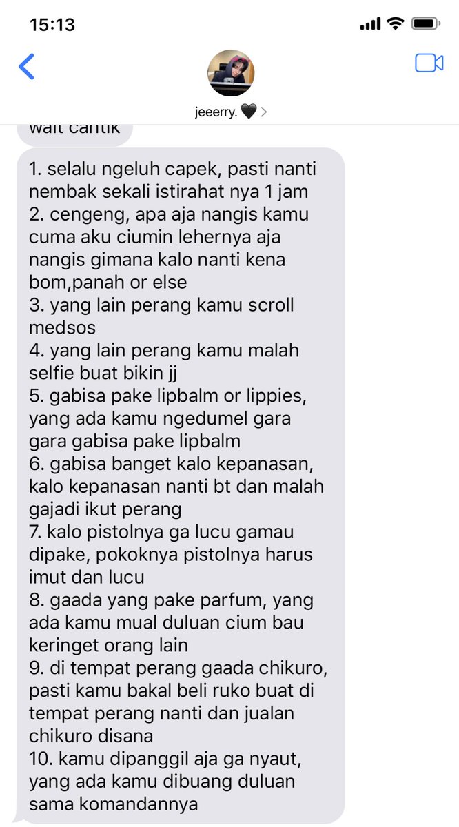 sheyaphine's tweet photo. #meongsan 10 reasons why my bf thinks i can't go to war  — lil bit 🔞 https://t.co/DXGLISkZGP