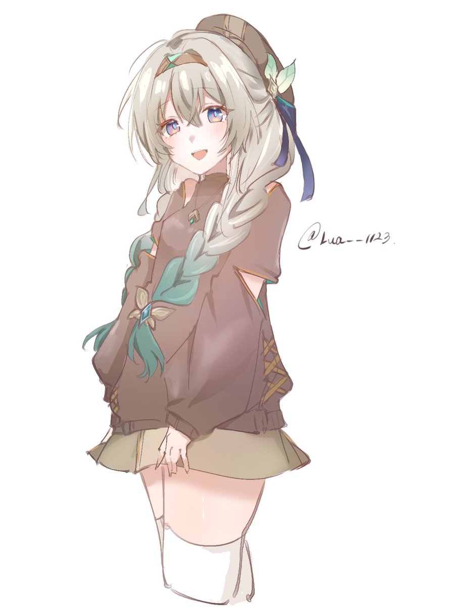 Lua__1123's tweet photo. 自己満
 #イラスト  #落書き  #崩壊スターレイル   #ホタル https://t.co/j30HmJsH9b