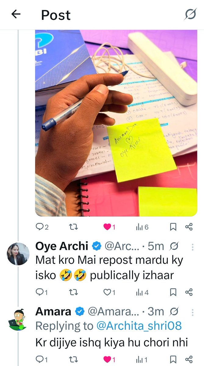 Oye Archi tweet media