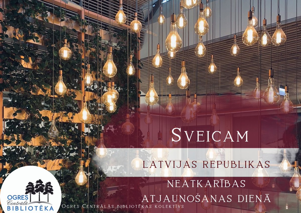 Ogres Centrālā bibliotēka tweet media