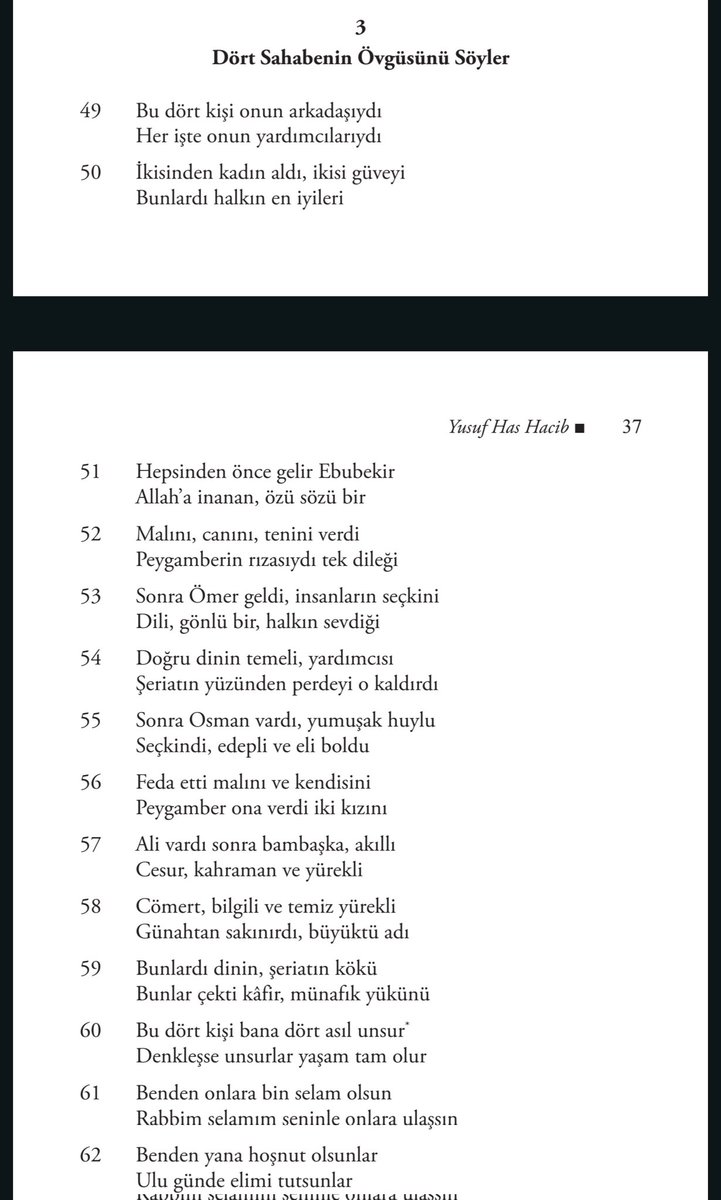mustafa_aylar's tweet photo. @AltayCemMeric Türklerin toplu halde İslam'a girişi Karahanlılar döneminde olmuştur. Karahanlılar zamanında Türkler zaten samimi Sünni Müslümanlardı. 1070 yılında yazılan Kutadgu Bilig'i okuyunca bunu göreceksiniz zaten. https://t.co/uNpP5kWDYQ