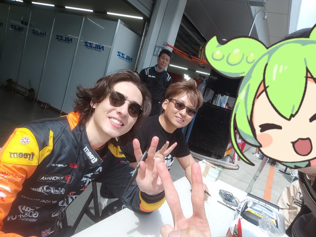 ZundaRacing's tweet photo. 48号車、久しぶりのポイント獲得おめでとうございます🎉 #superGT #健康ケーズフロンティアWMニルズGTR #nilzzracing #nismo https://t.co/VK1v0wWfzV