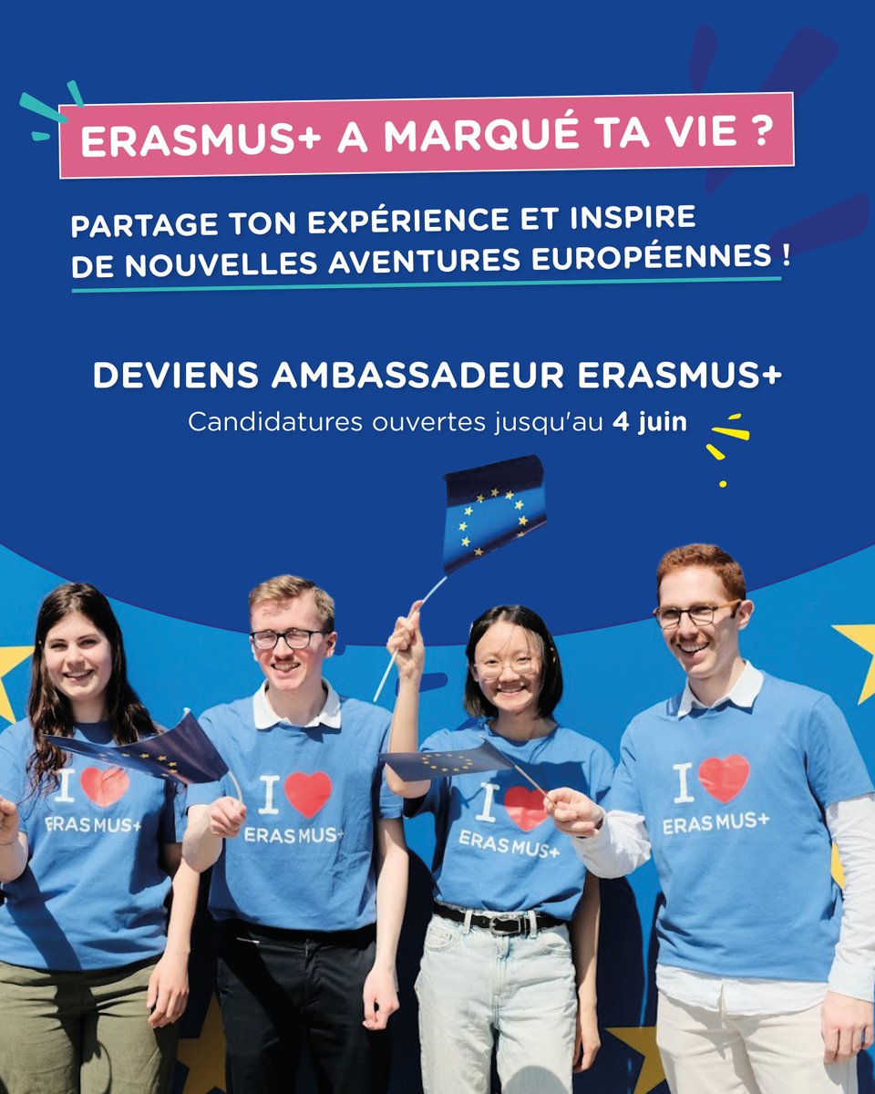 Agence Erasmus+ France / Education Formation tweet media