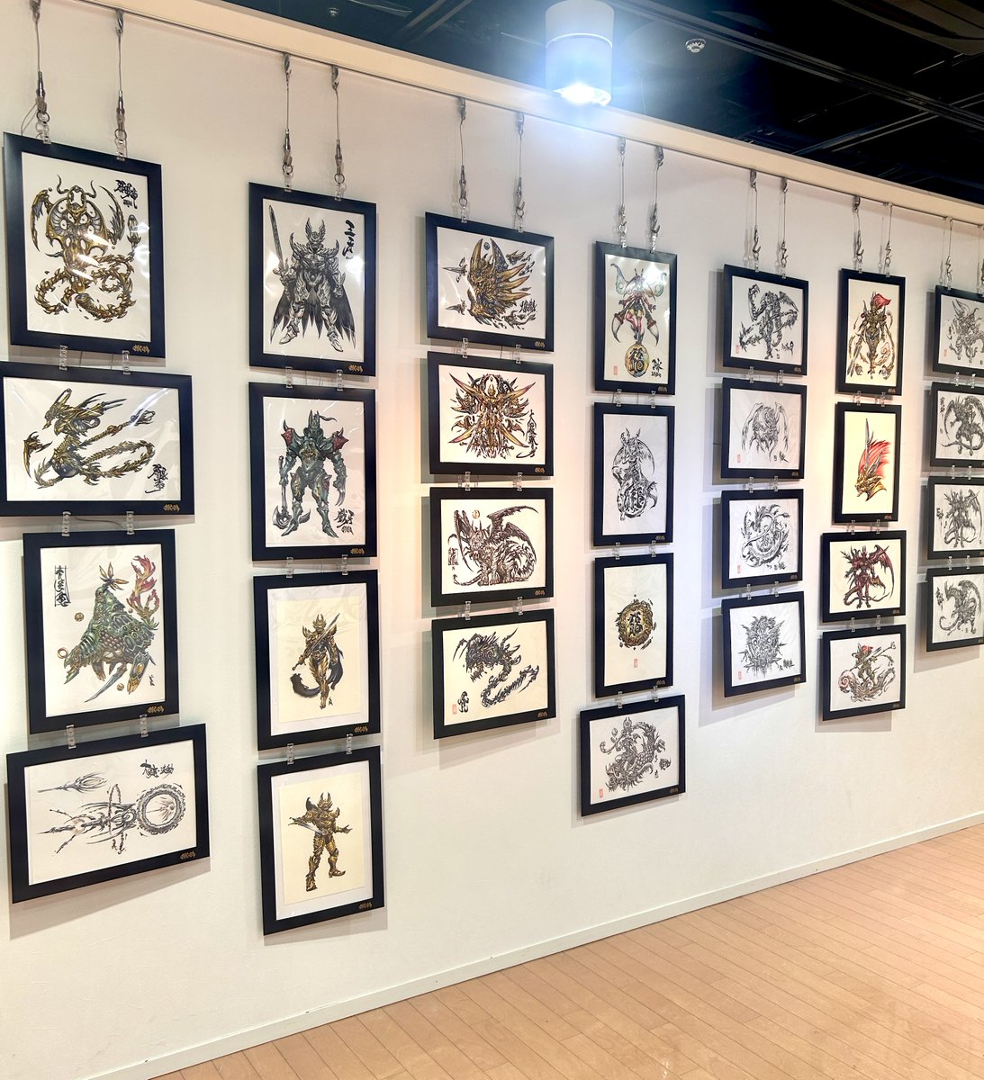 ◢◤雨宮慶太仕事展-界- OSAKA◢◤ ◢◤牙狼画展 OSAKA◢◤ 3日目が