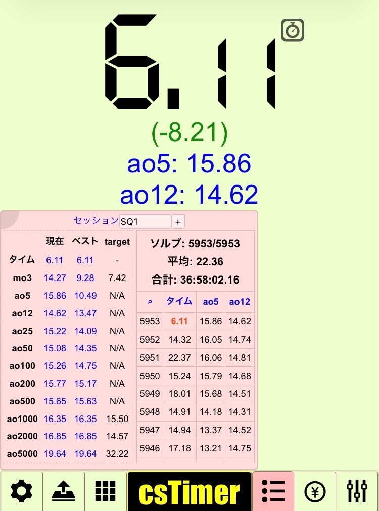 honey_cuber's tweet photo. PB更新（本日2回目） https://t.co/CNOdQmYs9X