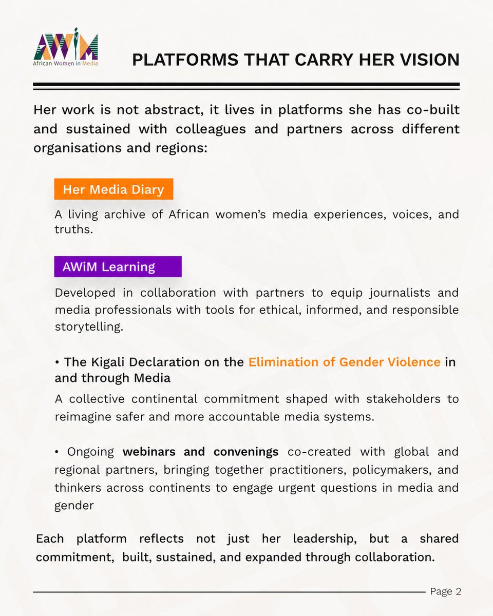 African Women in Media (AWiM) tweet media