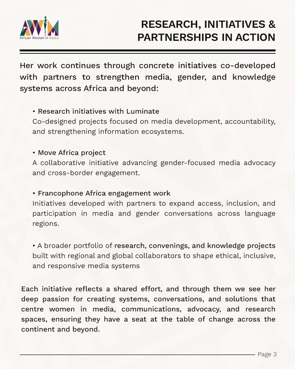 African Women in Media (AWiM) tweet media