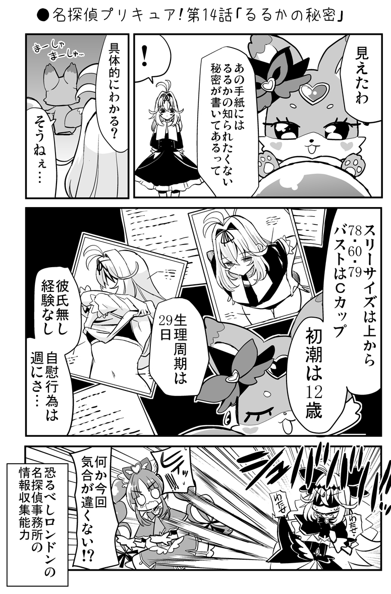 ●名探偵プリキュア!第14話「るるかの秘密」