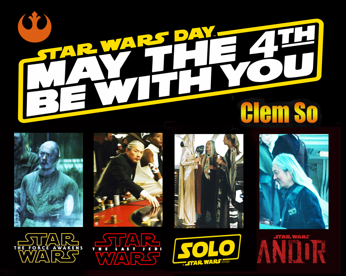 Clem_So's tweet photo. Happy Star Wars Day!  Here's to the Star Wars community around the world which is second to none. May The Fourth Be With You always.
#starwars #StarWarsDay #maythe4thbewithyou #starwarsfan https://t.co/L5cZSKpIDM