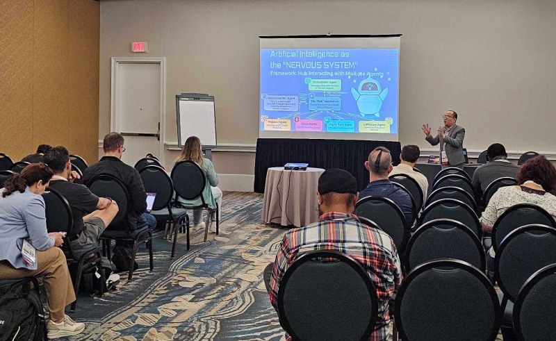 logigear's tweet photo. STAREAST 2026 wrapped.

One theme kept coming up:
AI is everywhere—but scaling quality is still the real challenge.
Great conversations with teams tackling:
• Automation at scale
• Increasing complexity
• Maintaining control

Let’s keep the conversation going.
#STAREAST https://t.co/r5SKNpnKQN