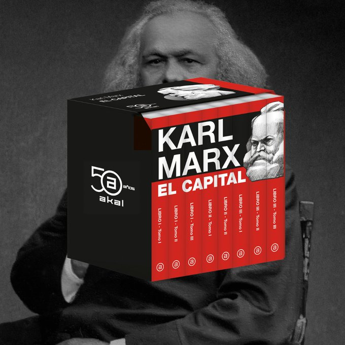 «Trabajadores del mundo, uníos, no tenéis nada que perder excepto vuestras cadenas.»  

📆#TalDiaComoHoy de 1818 nació en Tréveris, Karl Marx.

👉 akal.com/autor/karl-mar…