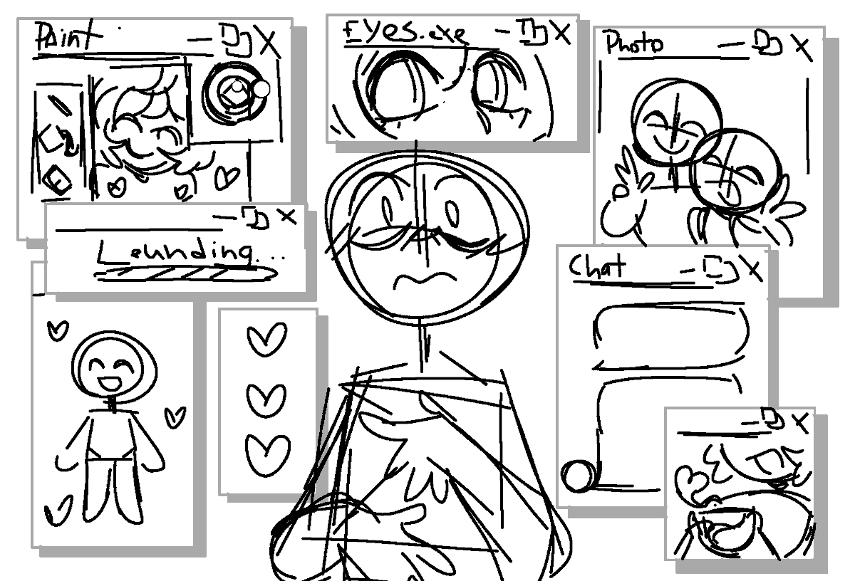 a_korobk's tweet photo. Chibi and WIPs YCH
I appear once in a million years haha

#art https://t.co/J0NhPh65sp