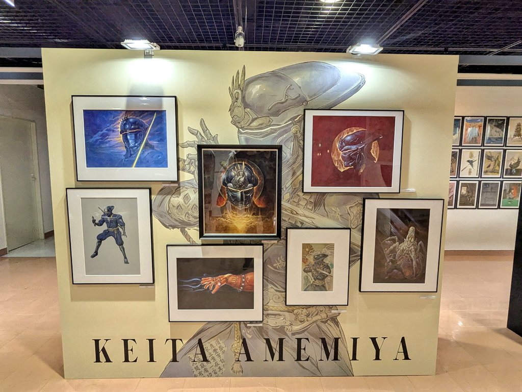 大阪ATCでの『雨宮慶太仕事展-界-OSAKA』へ✨ 「未来忍者」「ゼイラム