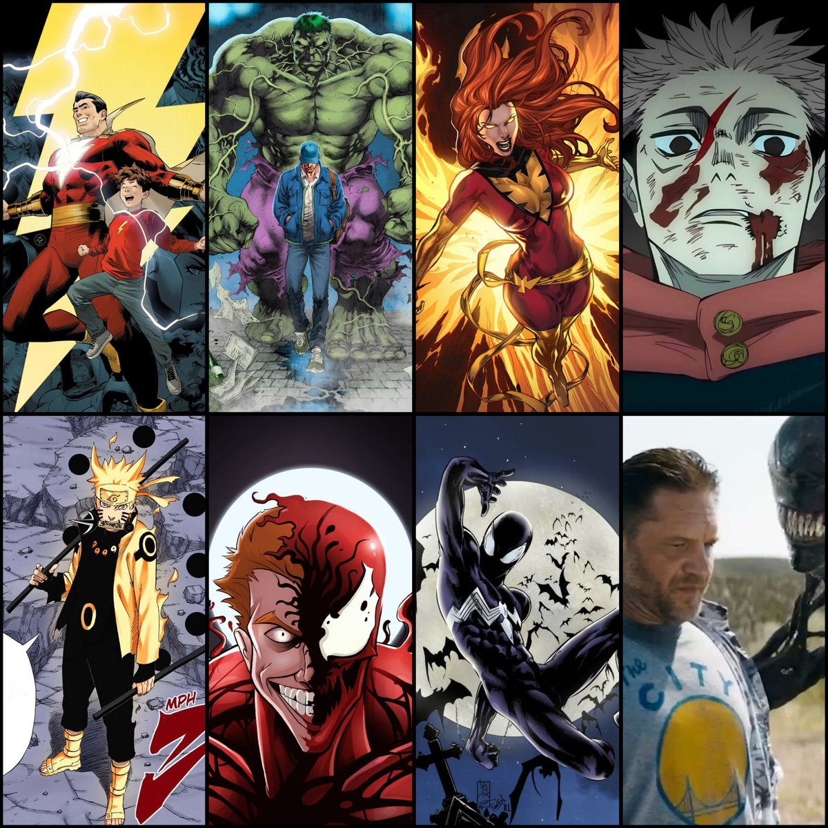 Comic verse tweet media