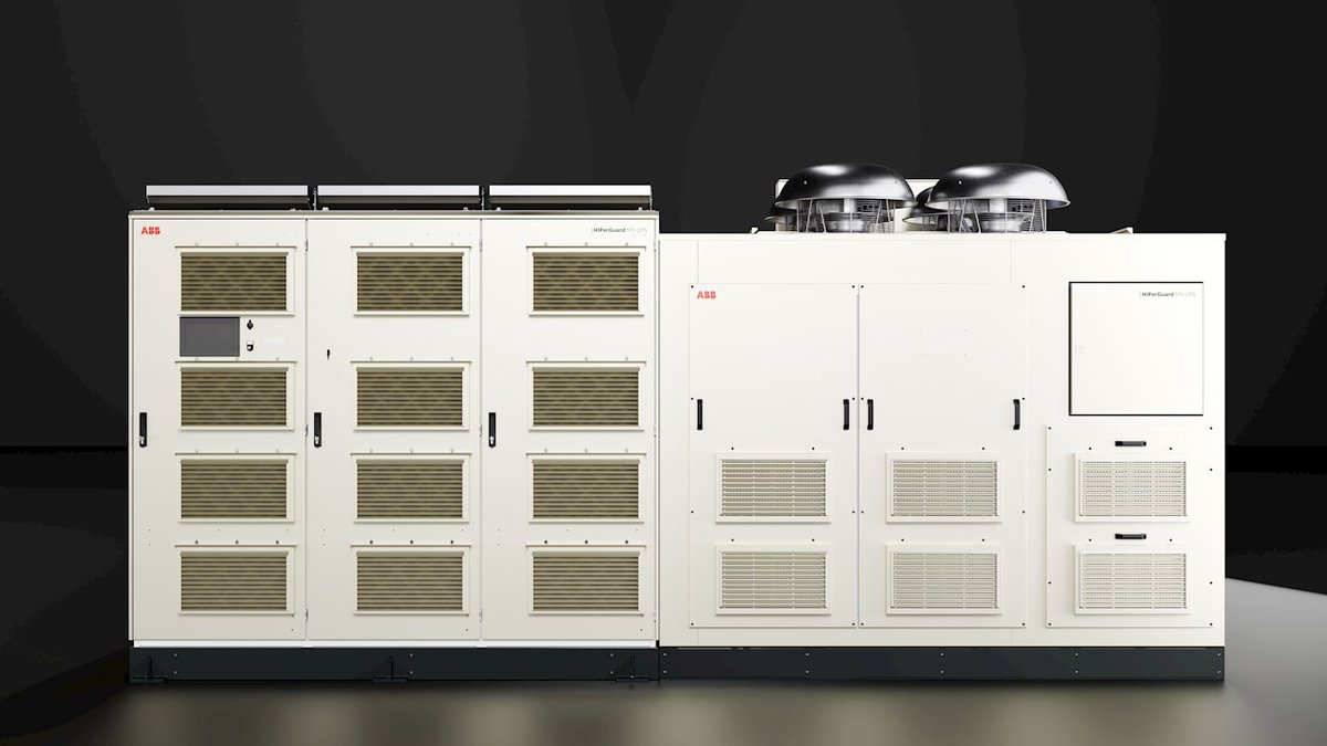 ElectroStocks's tweet image. 📢 #BlogGES: #ABB: Nuevo SAI HiPerGuard de 34,5 kV: la conexión directa a la red eléctrica reduce los costes energéticos de los centros de datos de IA.

Conoce todos los detalles ⤵️

✍🏻grupoelectrostocks.com/abb-nuevo-sai-…

#GES #GESCoreProgram #instalador #instalaciones