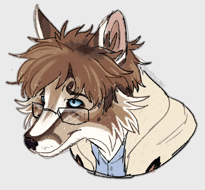 he's kinda canadian marble fox coded to me 
#projecthailmary