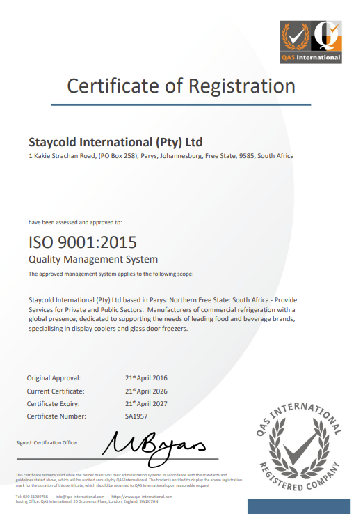 ColdLinkAfrica's tweet image. A decade of ISO 9001 excellence.

Sustained quality assurance highlights commitment to consistency and high standards.

🔗 Read more: coldlinkafrica.co.za/a-decade-of-qu…

#Quality #ISO9001 #Excellence