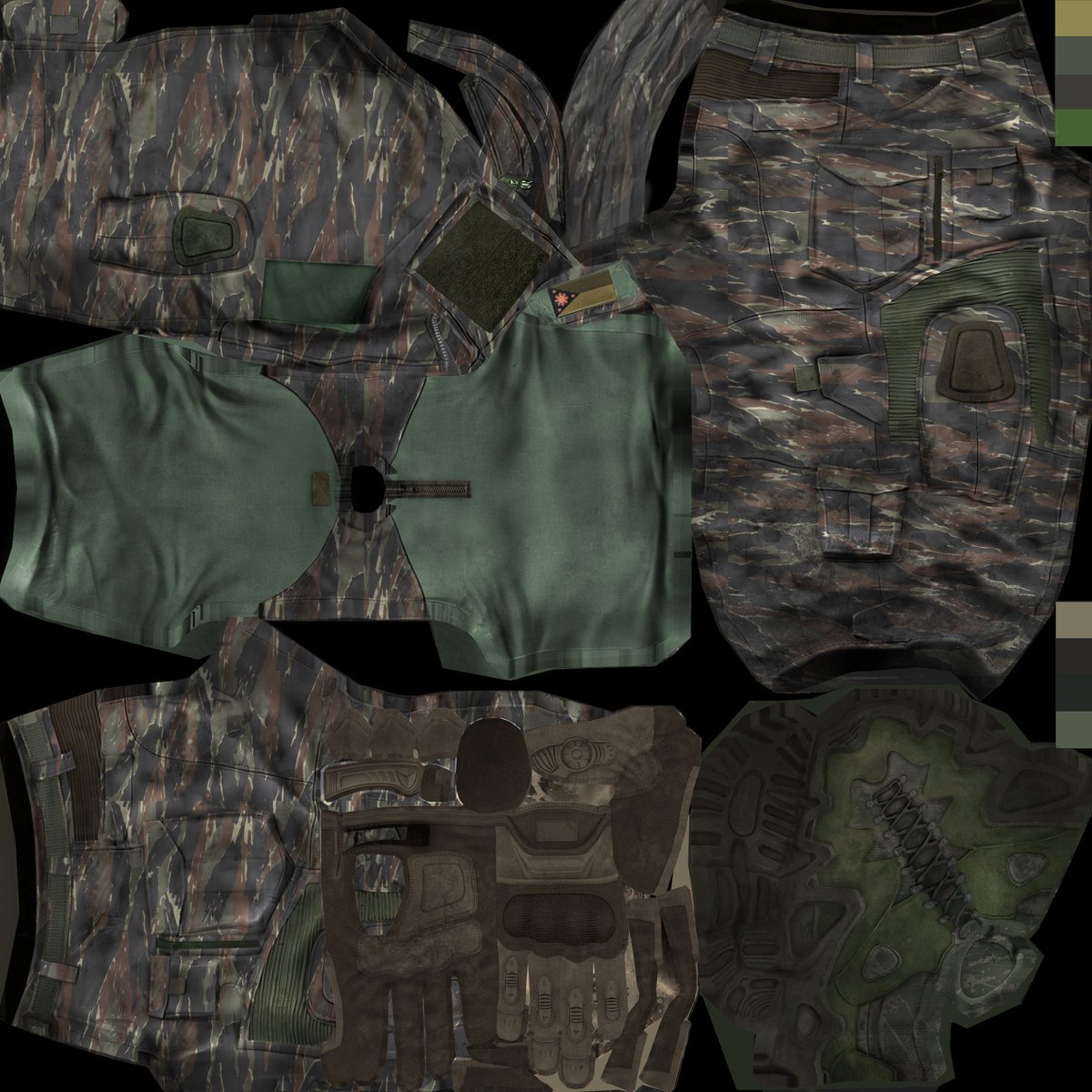 Ph_2035_Mod's tweet image. PH2035 Mod Update Progres Report: Improving Seams and details. #Arma3 #ArmaPlatform #Arma3Modding #Arma3Mods