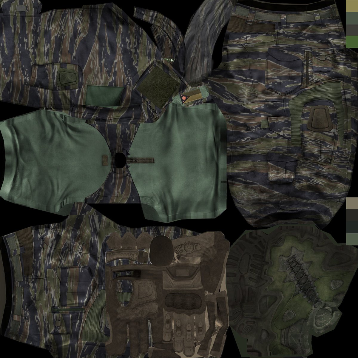 Ph_2035_Mod's tweet image. PH2035 Mod Update Progres Report: Improving Seams and details. #Arma3 #ArmaPlatform #Arma3Modding #Arma3Mods