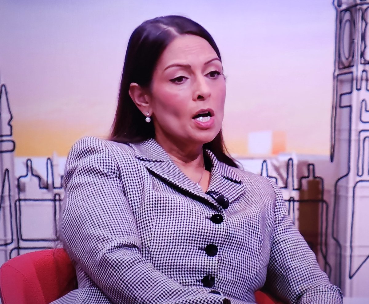 Priti Patel:
"Starmer is unpicking Brexit and planning another undemocratic hit job."
Good!
It's time lying traitors like Patel were booted out of politics.
<a href="/pritipatel/">Priti Patel MP</a> <a href="/Conservatives/">Conservatives</a> <a href="/KemiBadenoch/">Kemi Badenoch</a> <a href="/MelJStride/">Mel Stride</a>