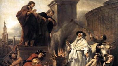 FrEmJay85's tweet image. #StJohnChrysostom ponders #Acts 14:14 on Monday after #EasterSunday 5, “Look! On all occasions they are free of the lust of glory, not only not coveting but even repudiating it when offered, as Peter too said, “Why do you gaze…” #Catholic #Dailymass patrolo.gy/j1h